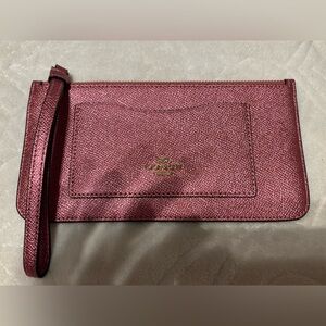Coach wristlet wallet